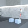 Castello Usa Diatomite Stone Toothbrush Holder - Blue CB-DTH-B